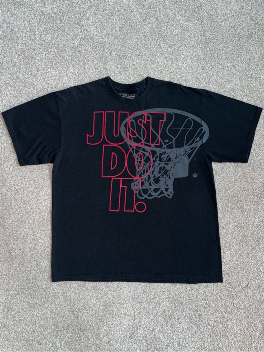 Nike Men’s Black “Just Do It” Graphic Tee - Large